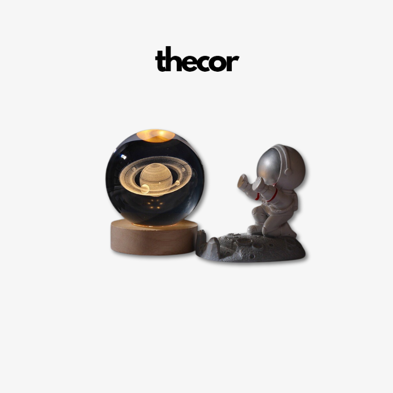 Đèn quả cầu pha lê phát sáng