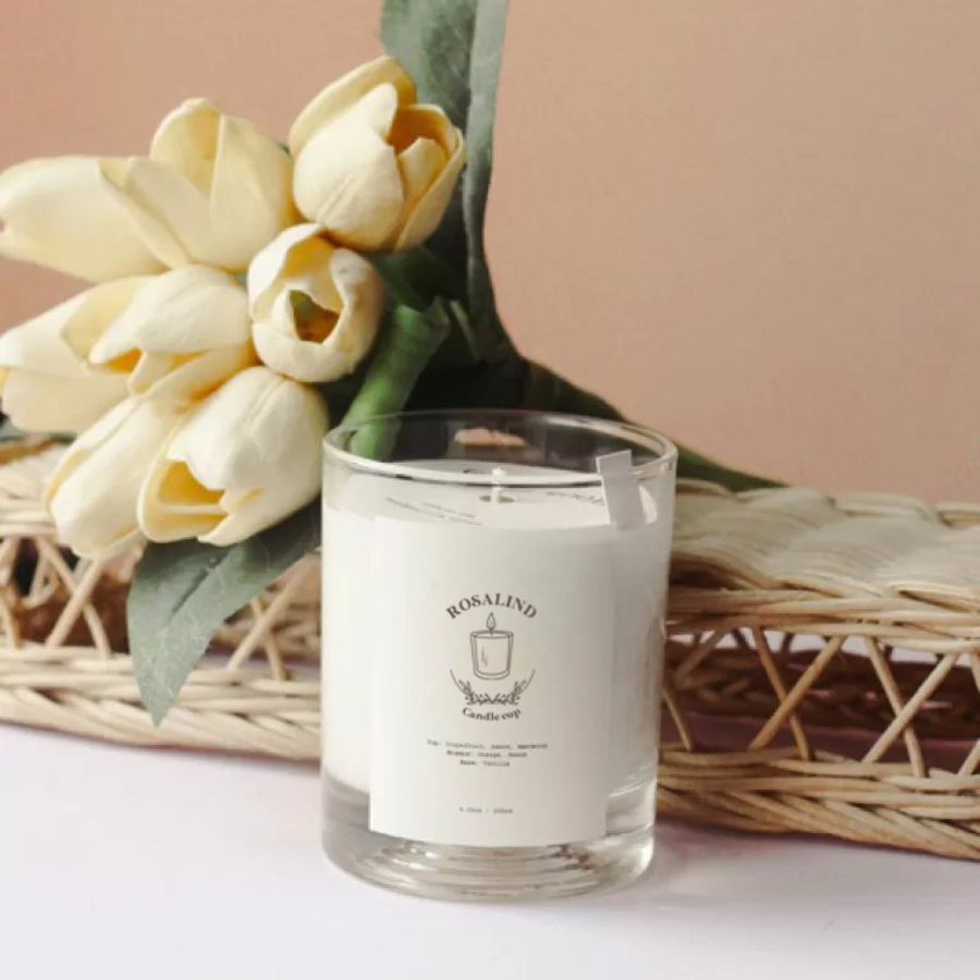 Nến thơm handmade hương bánh táo ngọt ngào Rosalind