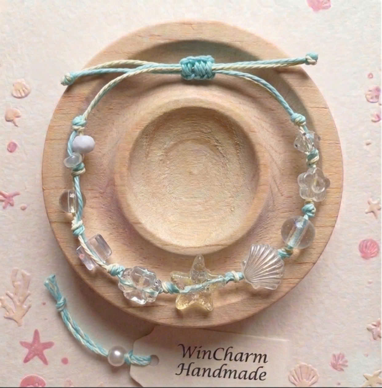 Vòng tay Handmade Sứa Pha Lê