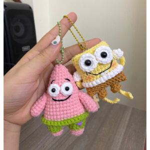 Móc khóa dễ thương bằng len