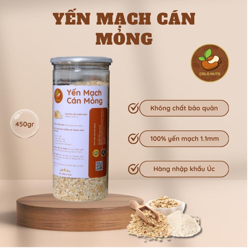 Yến mạch cán mỏng Calo Nuts