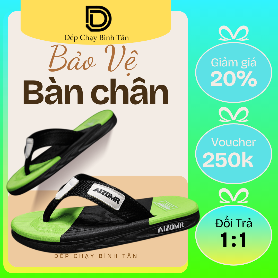 Dép Kẹp size 35-43 El2330- Dép chạy bình tân