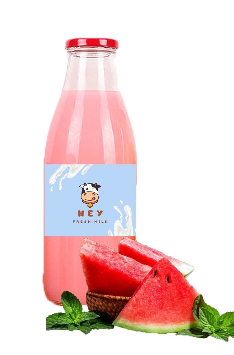 Sữa trái cây vị dưa hấu