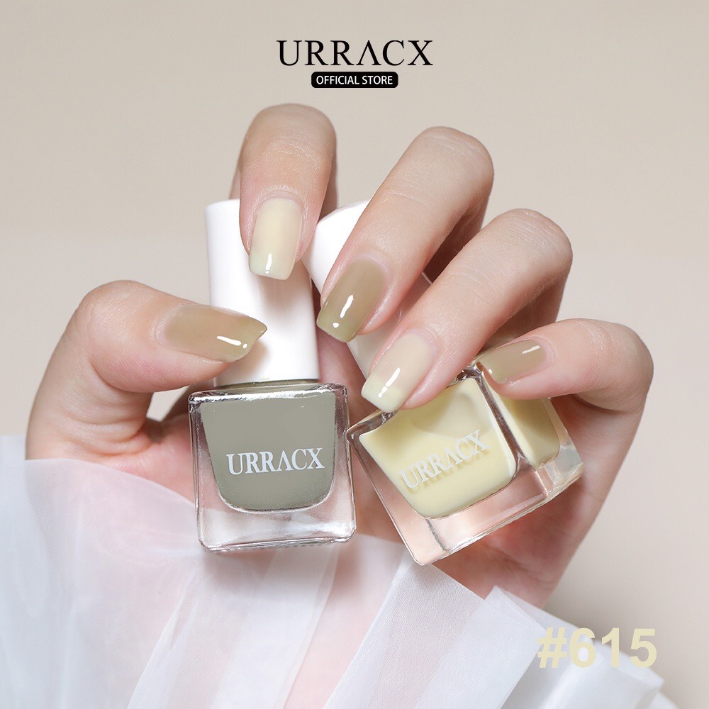 Sơn móng tay thạch bóng trong suốt 8ml #615