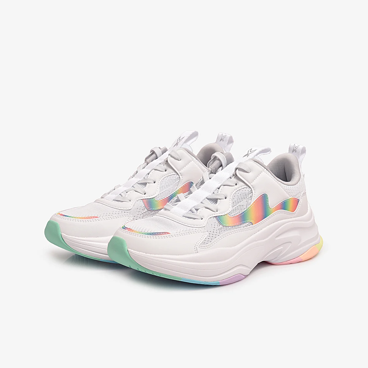 Giày Thể Thao Nữ Hunter X - Dune OTP Real White edition HSW001201TRG