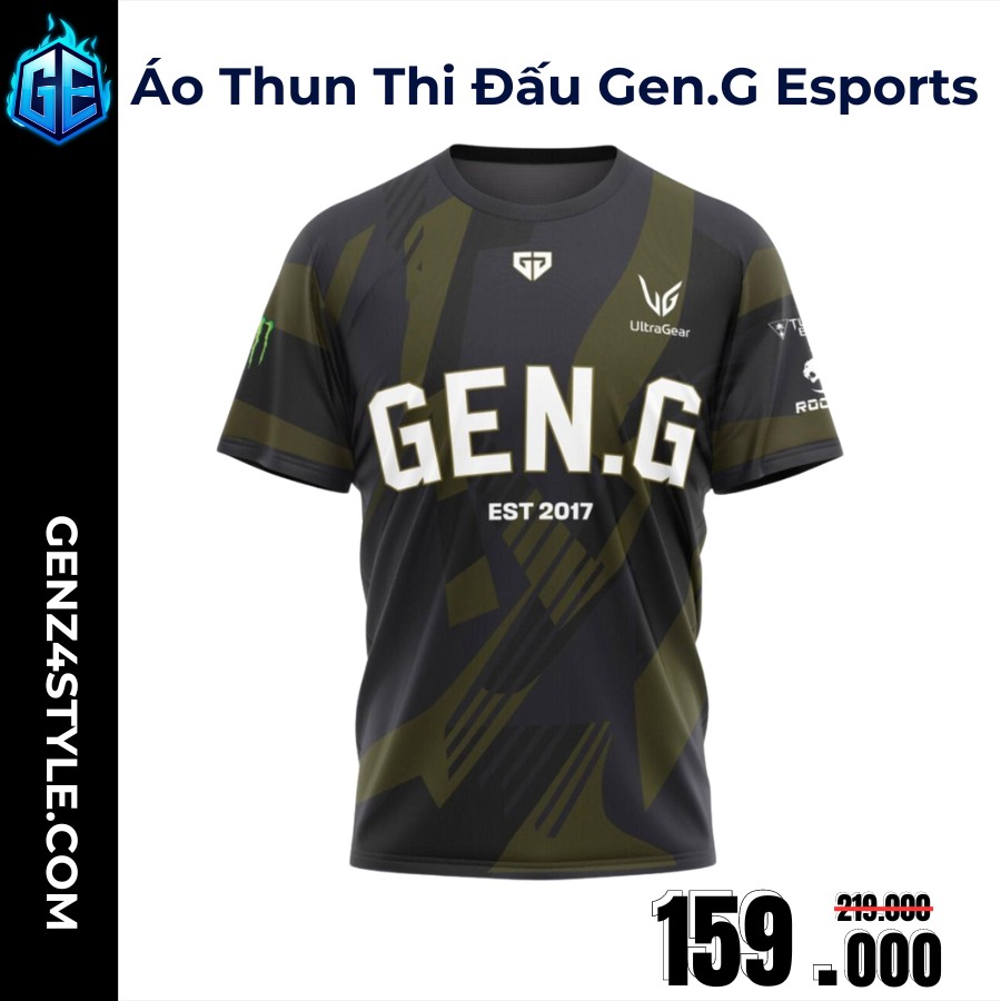 Áo Thi Đấu Áo Thun GenG Esports