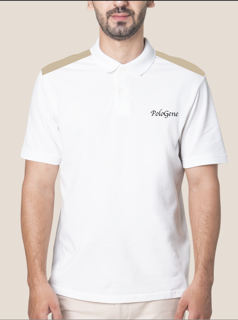 Áo Thun Có Cổ Nam Basic Shoulder Pattern (HT000204)