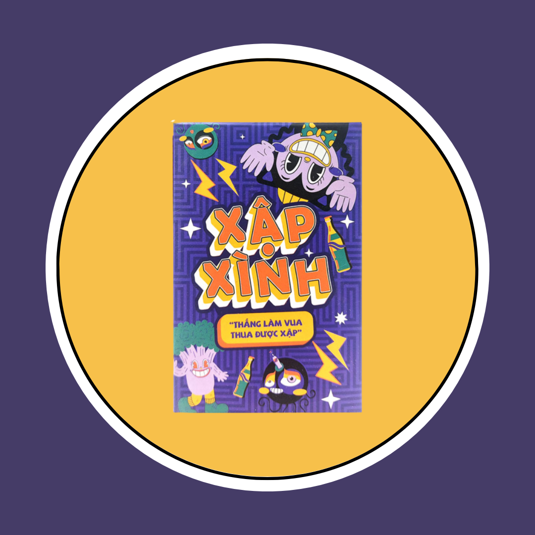 XẬP XÌNH - THẮNG LÀM VUA, THUA ĐƯỢC XẬP - Board Game Việt - 80 Thẻ