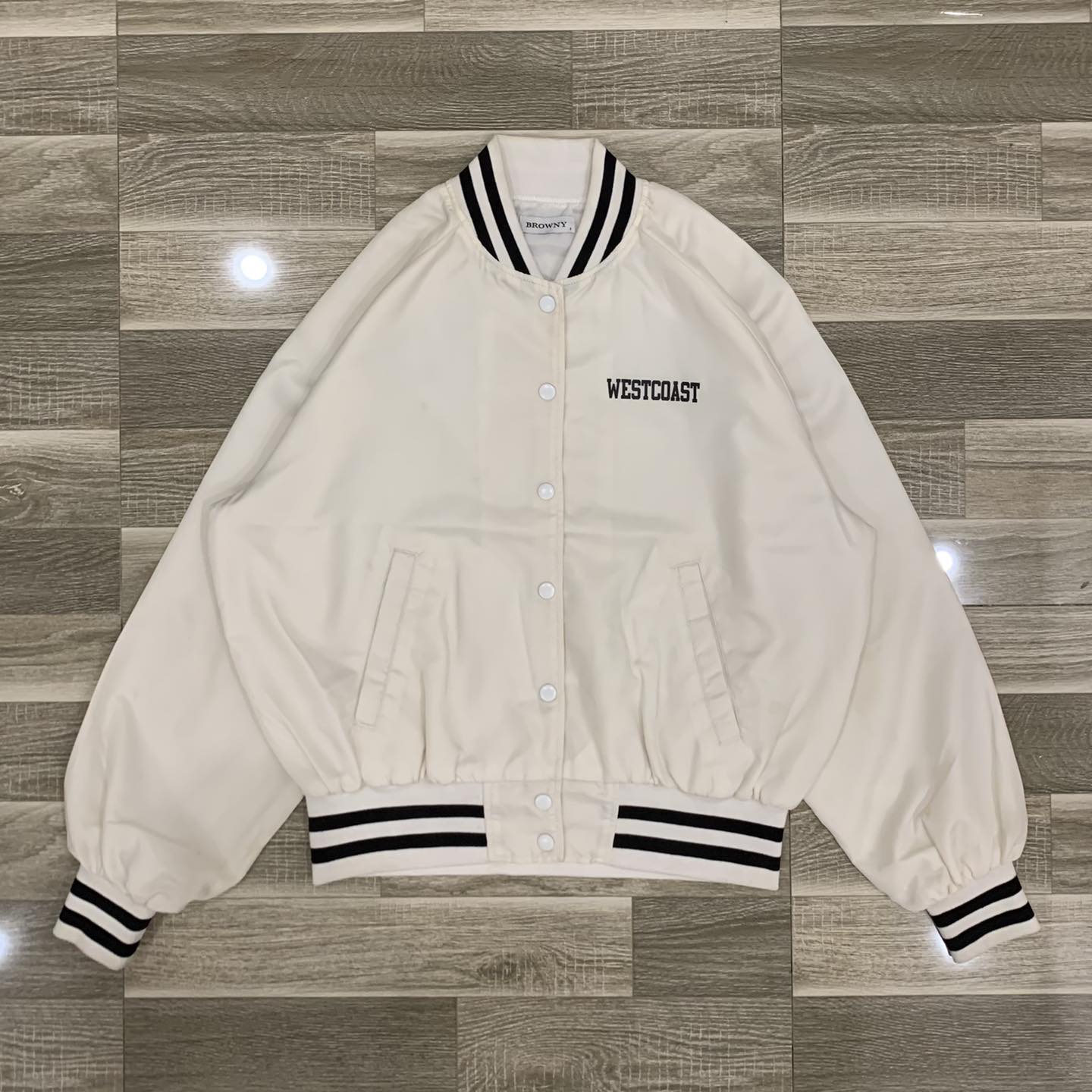 BROWNY BOMBER JACKET