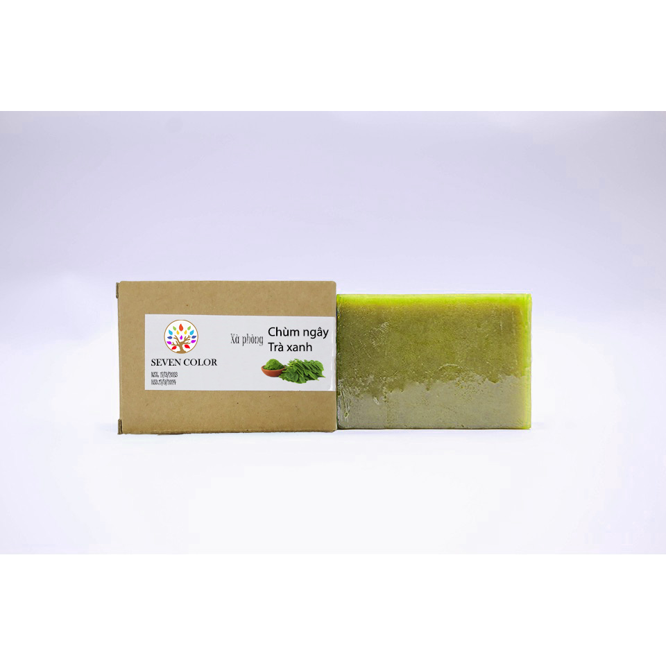Xà phòng Green Soap trà xanh - chùm ngây nguyên chất từ thiên nhiên 100g