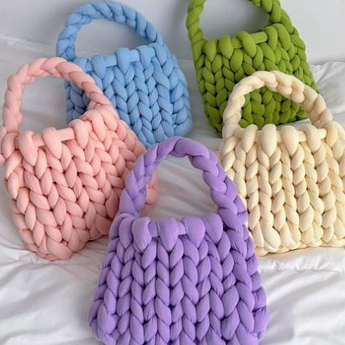 Túi Chunky Len Sợi To