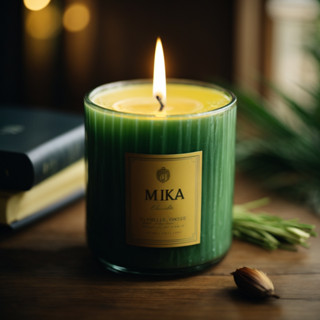 Nến thơm hương cam xả MiKa Candle