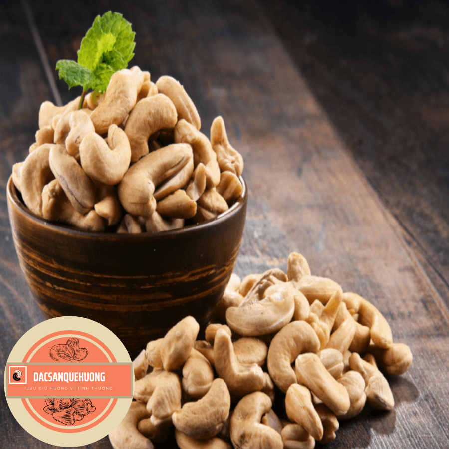 Hạt điều sấy nguyên vị không vỏ lụa