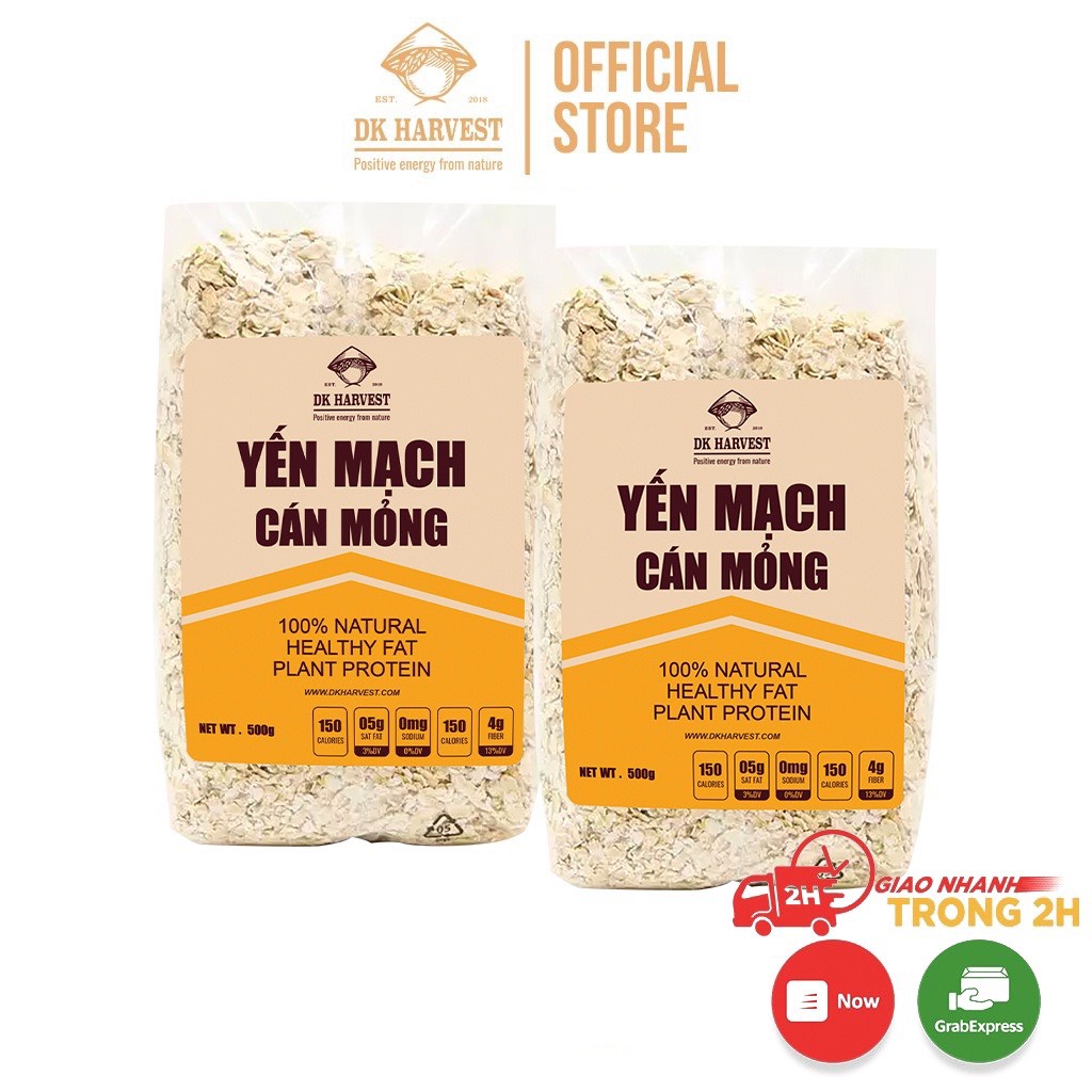 Yến Mạch Cán Dẹt (Cán Mỏng)