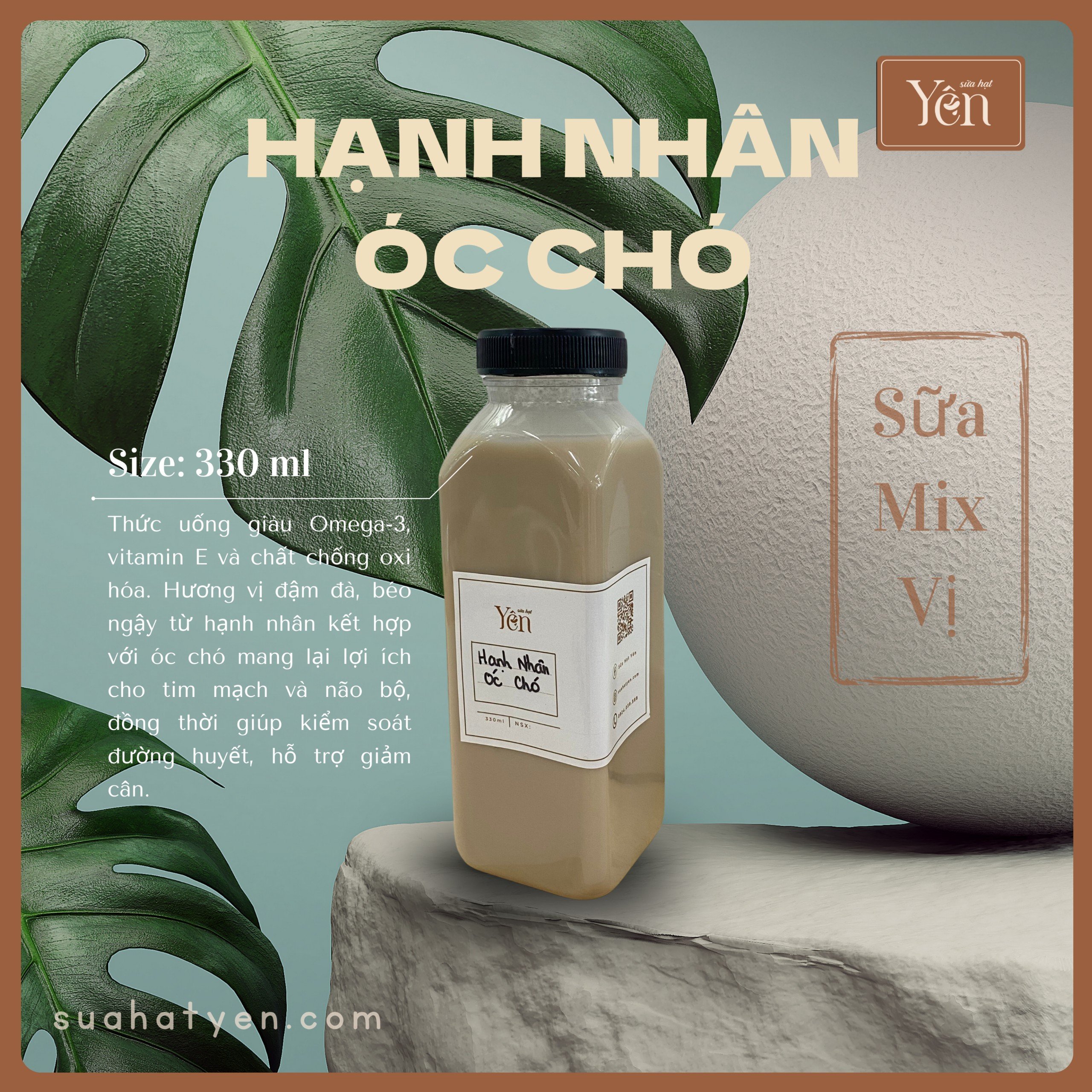 Sữa Hạnh Nhân - Óc Chó