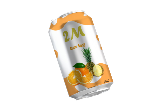 Nước ép 2M thơm -cam