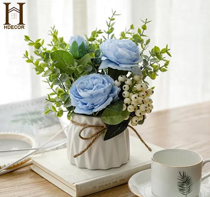 Chậu Hoa Nhân Tạo