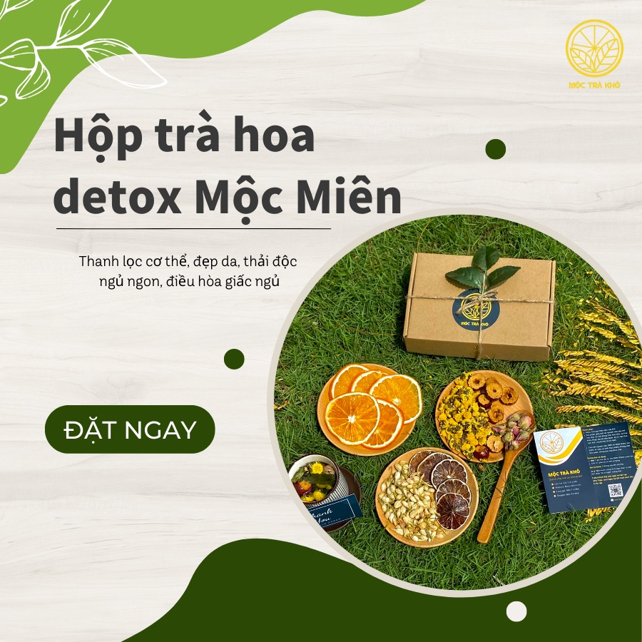 Trà hoa Detox Mộc Miên - Mộc Trà Khô