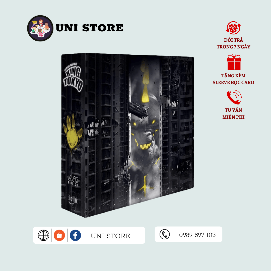 King of Tokyo: Dark Edition - Board Game Nước Ngoài