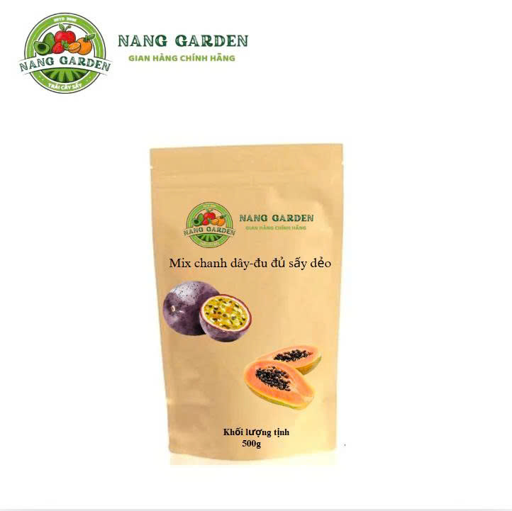 TRÁI CÂY SẤY MIX CHANH DÂY – ĐU ĐỦ SẤY DẺO