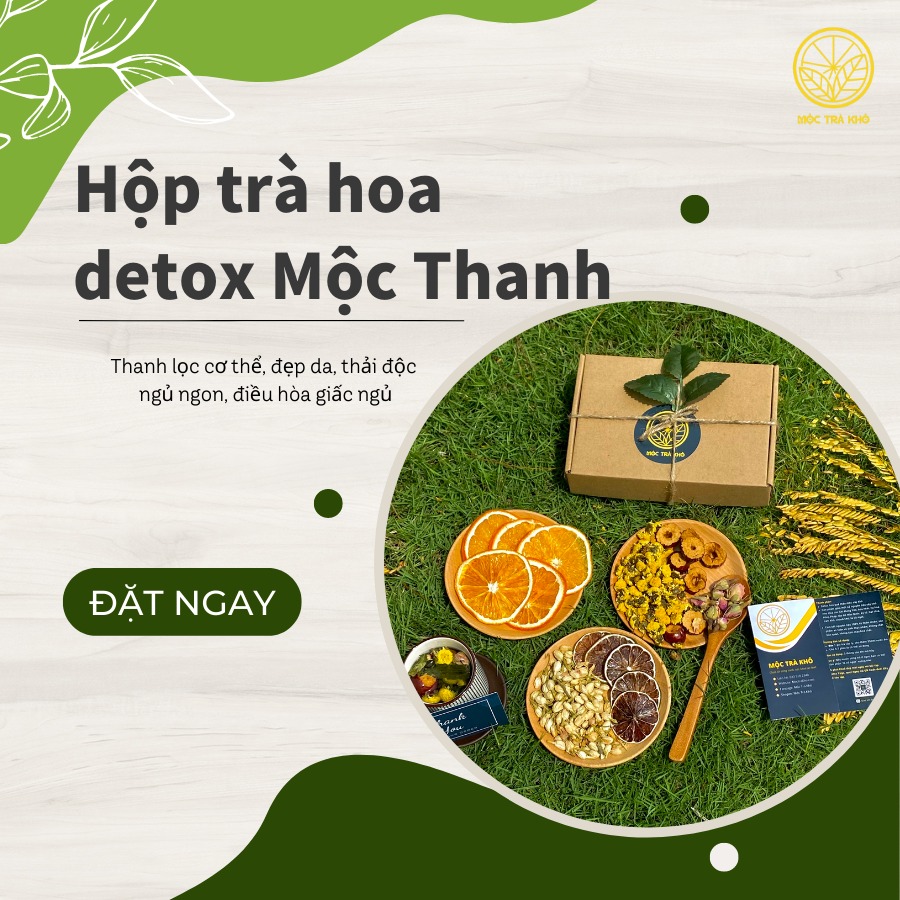Trà hoa Detox Mộc Thanh - Mộc Trà Khô