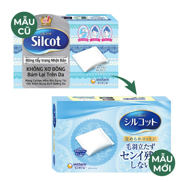 Bông Tẩy Trang Cơ Bản Silcot Velvety Touch Cotton 82 Miếng 5 Horse Beauty Sản phẩm chính hãng
