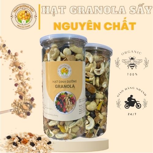 HẠT DINH DƯỠNG GRANOLA NGUYÊN CHẤT SẤY KHÔ
