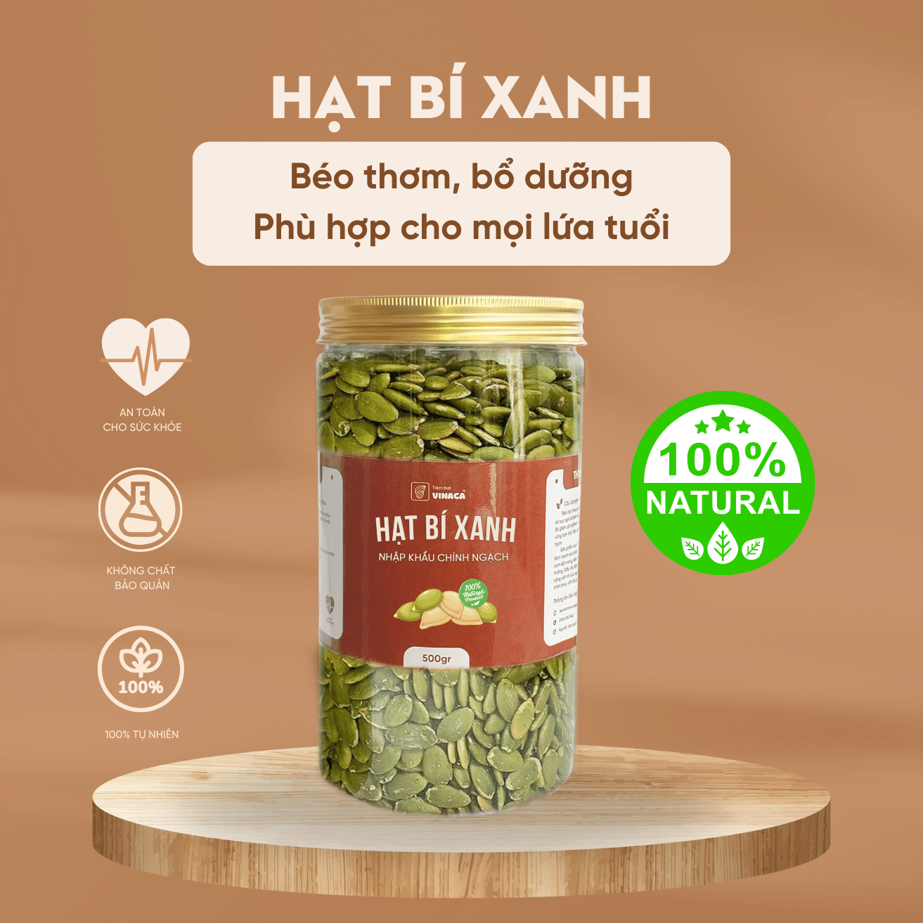Hạt bí xanh Ấn Độ
