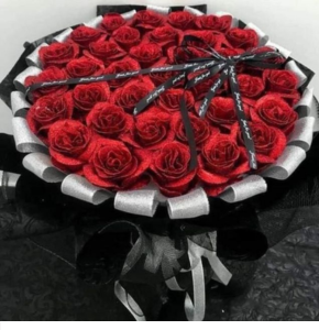 Bó 50 hoa hồng sáp Hanaflower