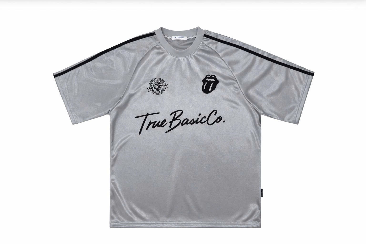 Sport Jersey Grey Tee | TRUE BASIC CO.