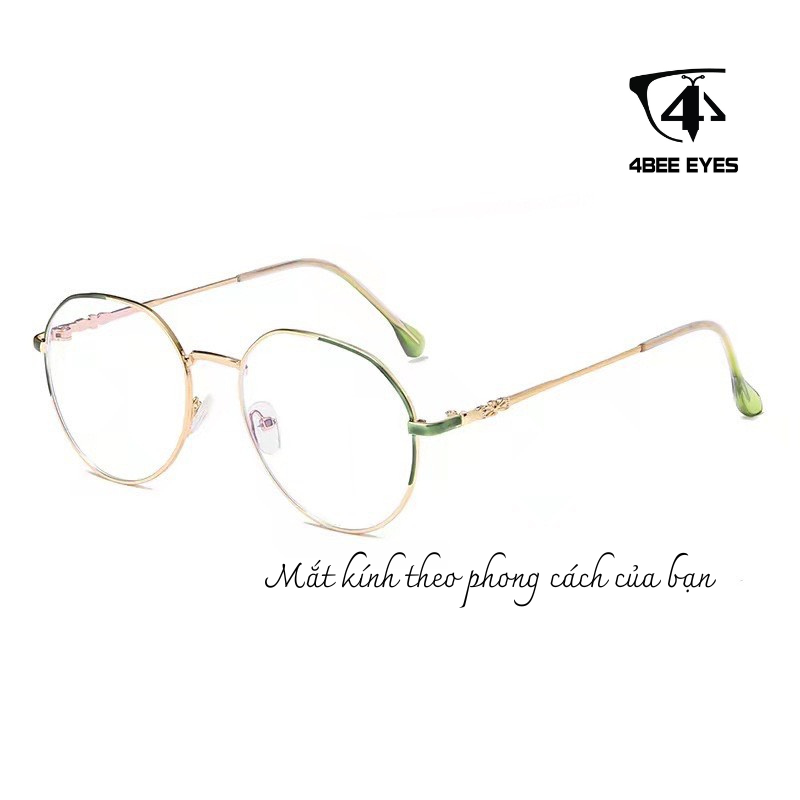 Mắt kính gọng tròn chống tia UV