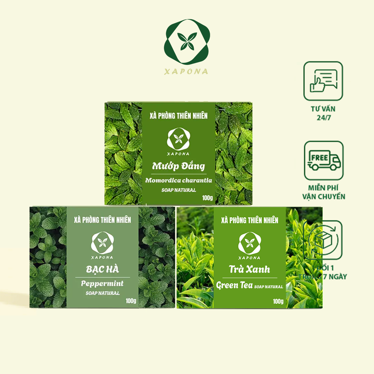 Combo xà phòng da dầu