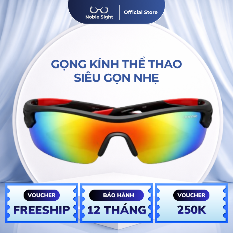 Kính Thể Thao Noble Sight Gọng Nhựa Bền Unisex Phong Cách Thể Thao NS1011