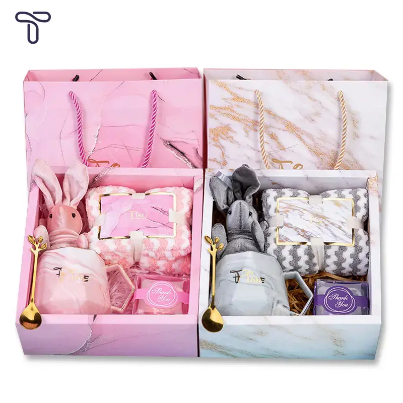 Ly Cốc Sứ FINE Hộp Quà Cao Cấp Có Phụ Kiện Đi Kèm