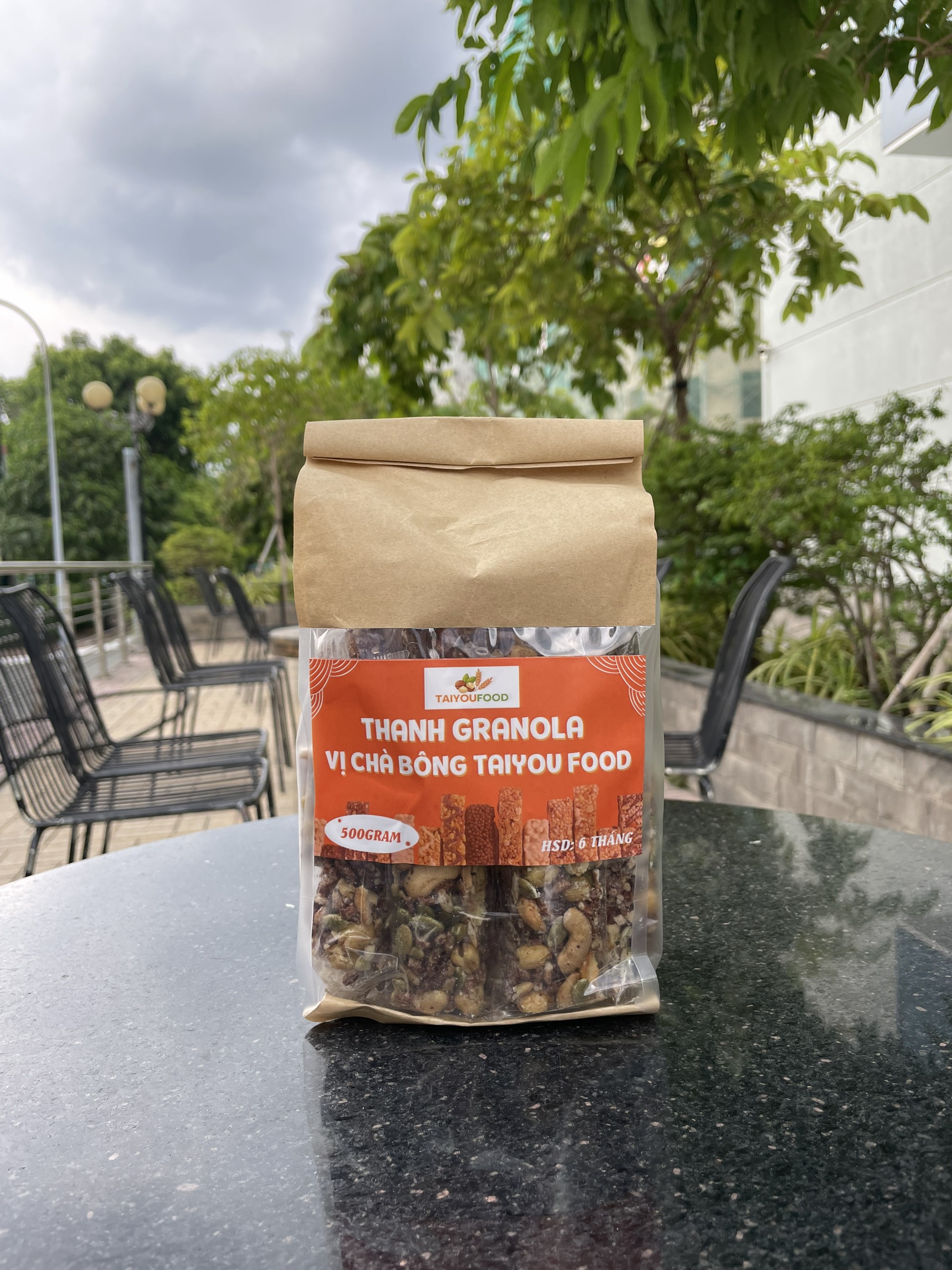 Bánh Ngũ Cốc Granola Vị Chà Bông Túi 500gr