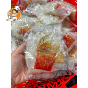 Bánh Tráng Ớt Rim Hành Phi Tóp Mỡ