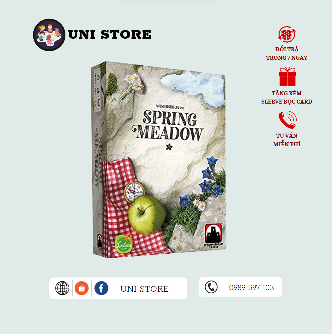 Spring Meadows - Board Game Nước Ngoài - 45 lá bài