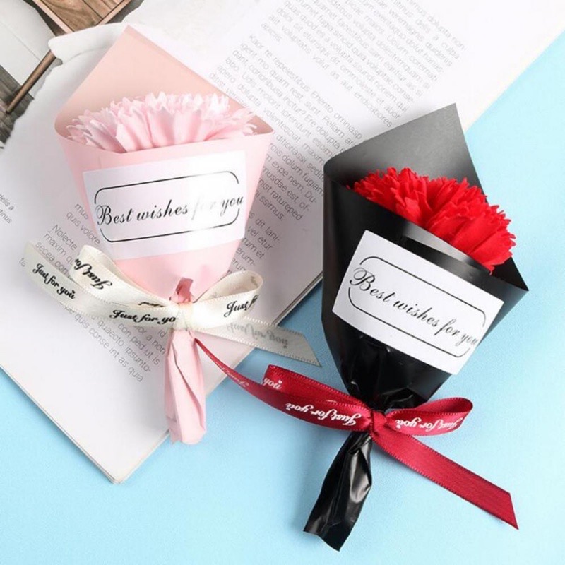 ￼Hộp Quà Tặng Hoa Sáp Handmade Mini Làm Quà Tặng Lễ Tình Nhân