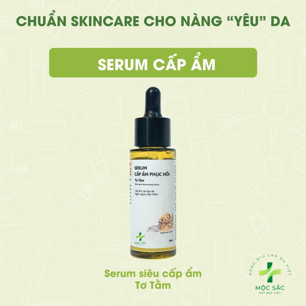 Serum cấp ẩm tơ tằm