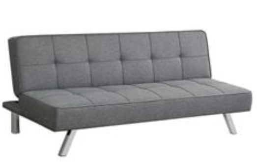 GHẾ SOFA BED SERTA COREY MÀU XÁM