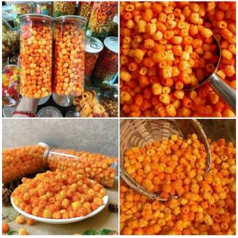 Nui sấy giòn tẩm gia vị - 500gram