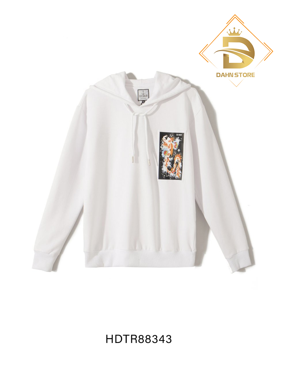 Áo Hoodie White Dahn Store