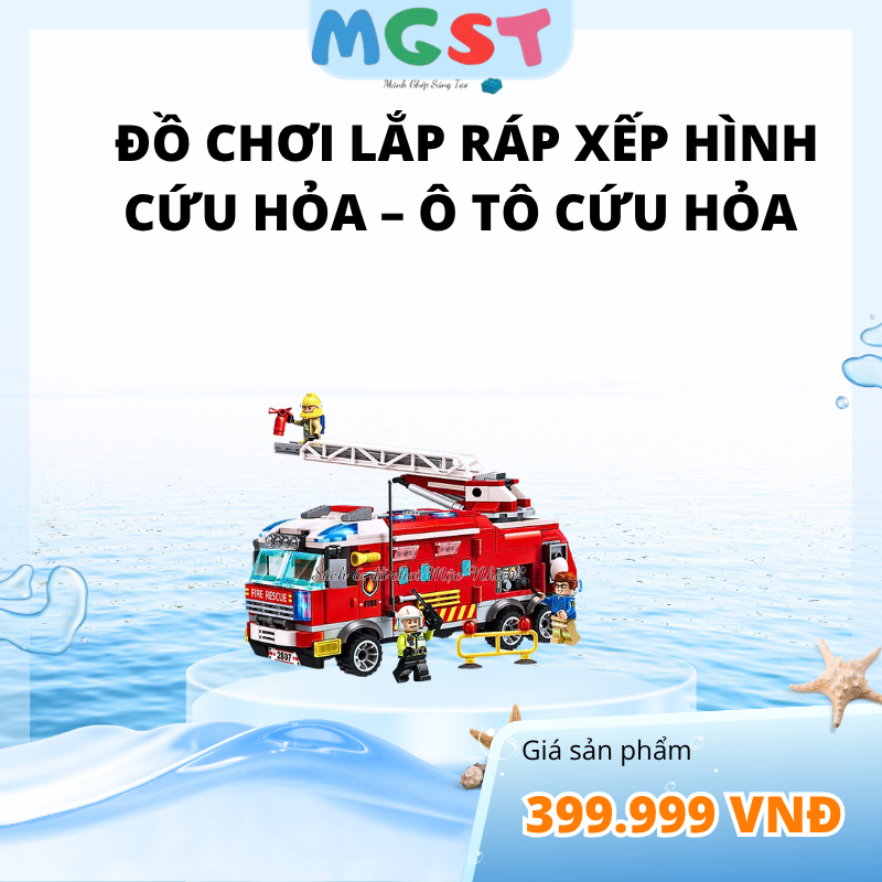 Mô hình xe cứu hoả