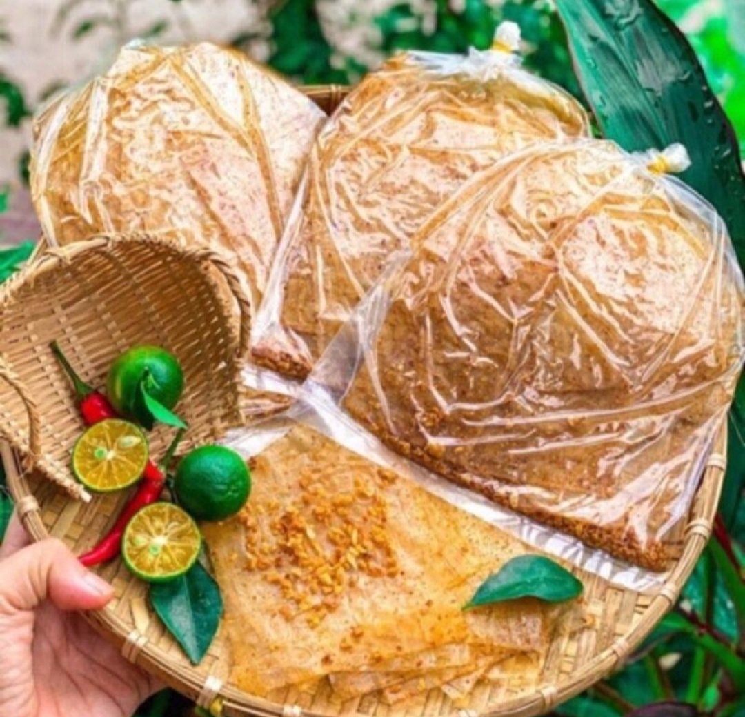 Bánh tráng muối nhuyễn