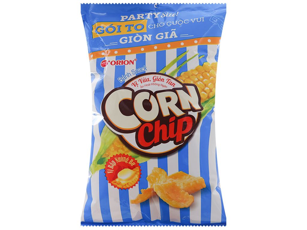 Snack vị bắp nướng bơ Corn Chip gói 60g