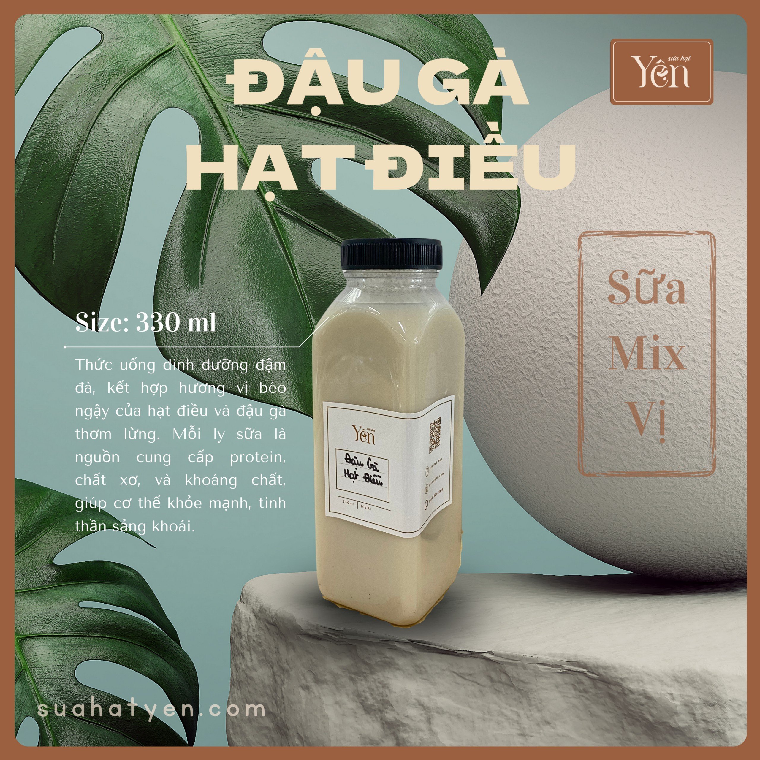 Sữa Đậu Gà - Hạt Điều