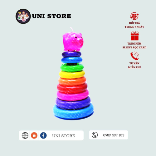 Xếp Vòng Mầm Non - Đồ Chơi Trẻ Em