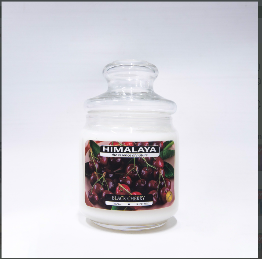nến thơm Himalaya Black Cherry