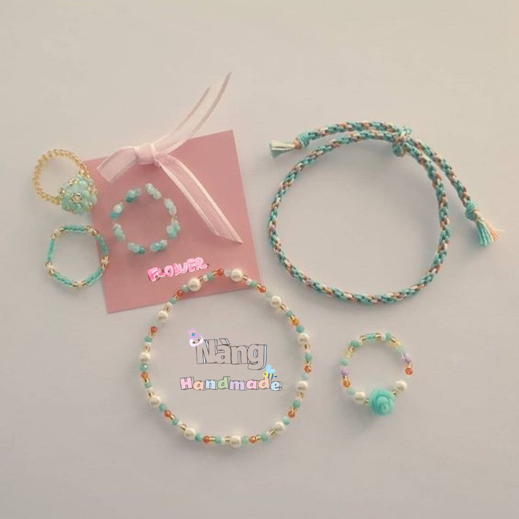 Set hạt cườm mix ngẫu nhiên