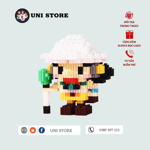 Nhân Vật One Piece - Đồ Chơi Mô Hình- 317 Mảnh Ghép